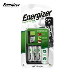 Máy sạc pin tiểu Energizer CHVCM4 MAXI tặng kèm 4 viên pin 2000MAH