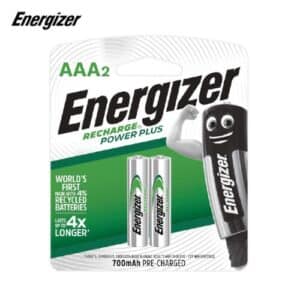 Pin sạc Energizer AAA Power plus 700mAh NH12 RP2 vỉ 2 viên