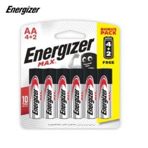 pin Energizer max aa vỉ 6 viên chính hãng