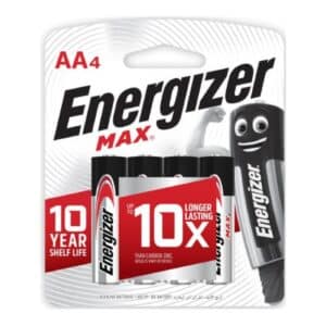 pin Energizer max aa vỉ 4 viên